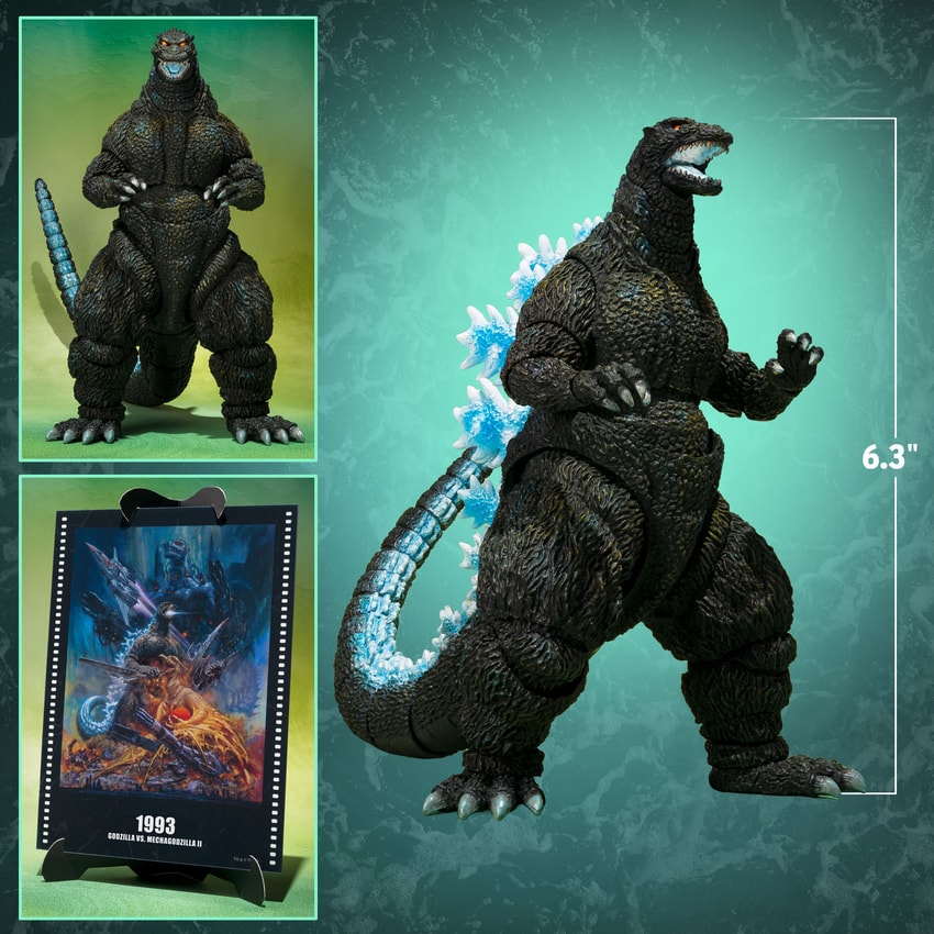Godzilla Godzilla [Godzilla vs. Mechagodzilla II Poster Coloring Ver.] - Movie Graphic Plus Action Figure - Prototype Shown View 2