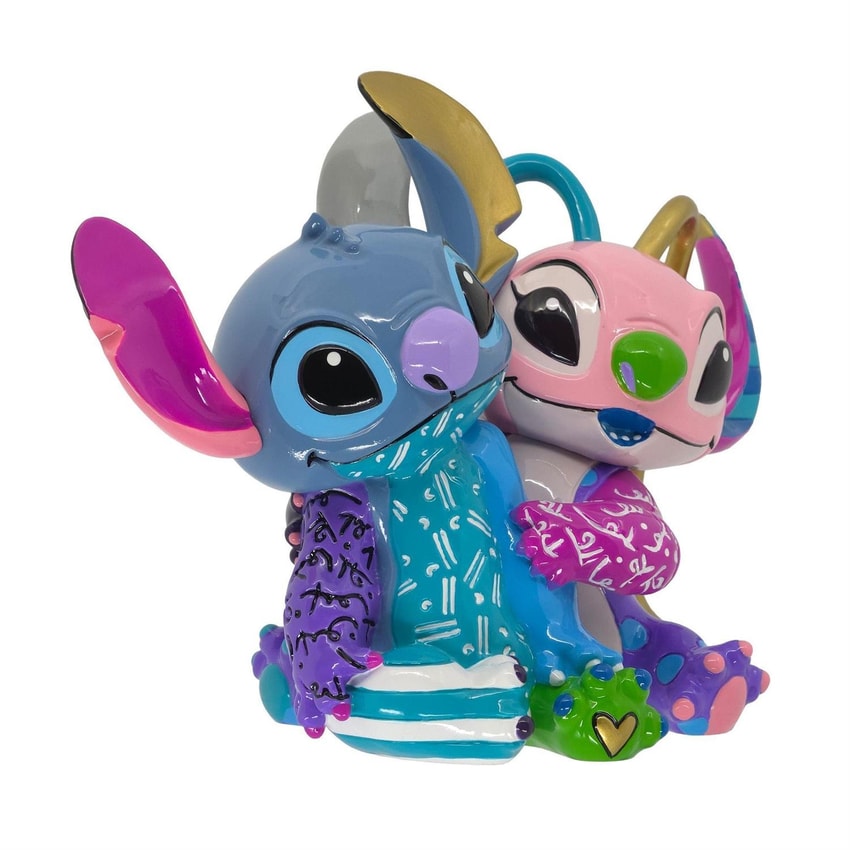 Disney Stitch & Angel 20th Anniversary Figurine - Prototype Shown View 4