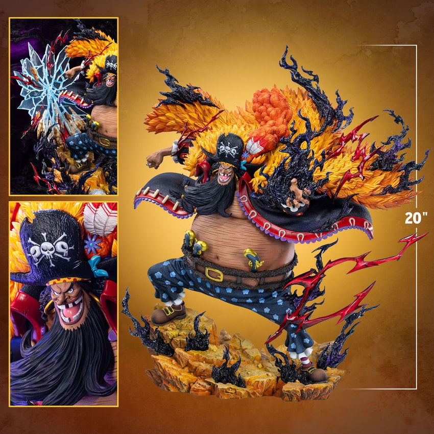 One Piece Blackbeard - Marshall D. Teach (Echo Version) Statues  Collector Edition - Prototype Shown View 2