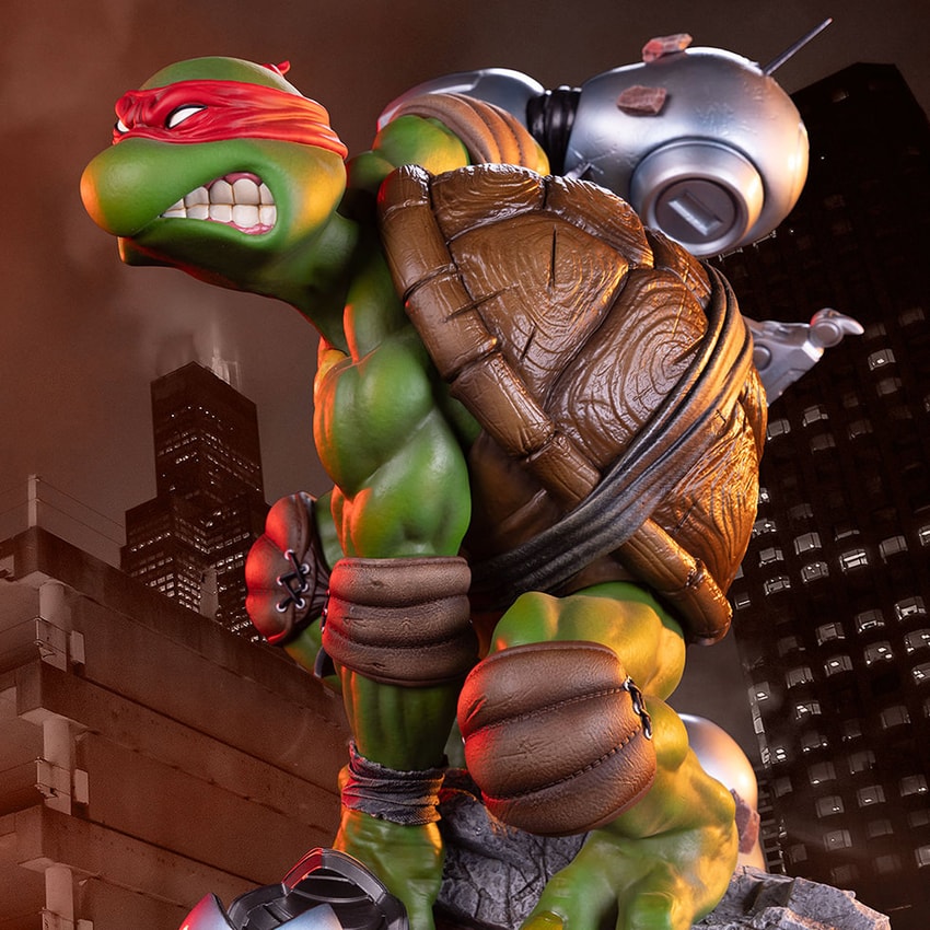 Teenage Mutant Ninja Turtles Raphael Quarter Scale Statue - Prototype Shown View 4