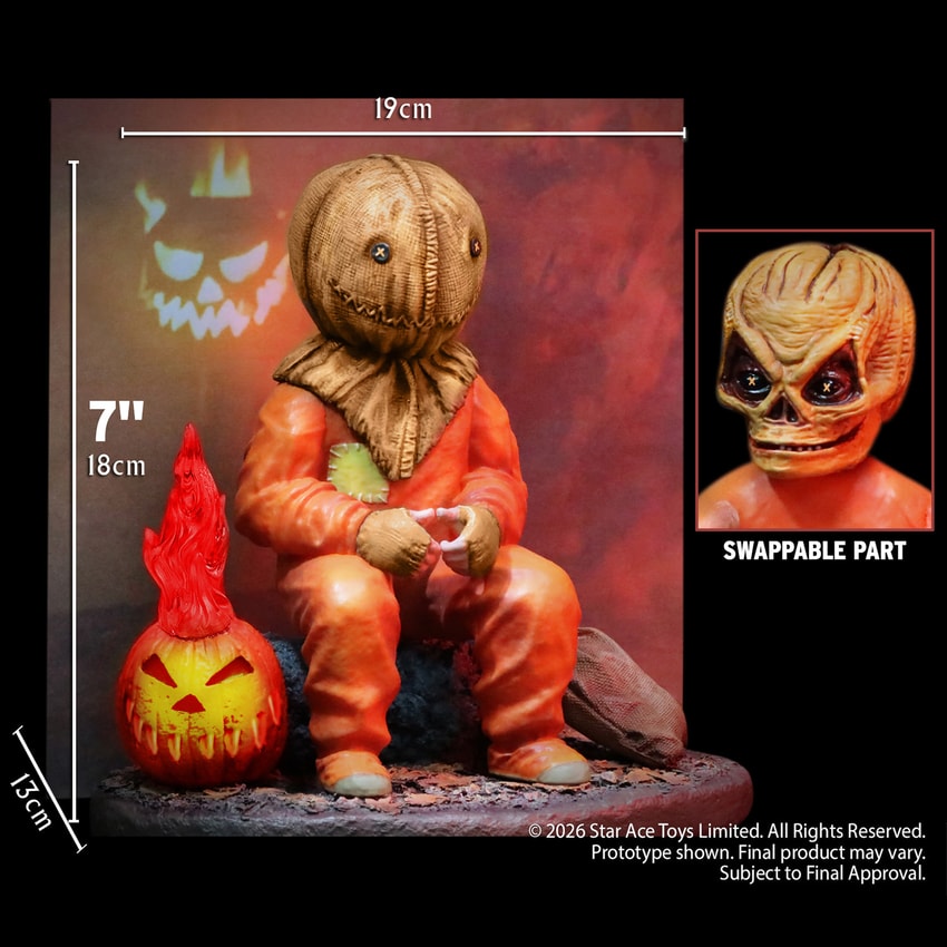 Trick 'r Treat Sam (Deluxe Version) Statues - Prototype Shown View 2