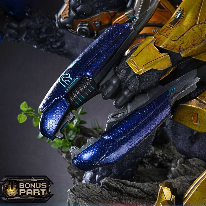 HALO Elite Zealot & Grunt Minor: Covenant Assault (Bonus Version) Quarter Scale Statue - Prototype Shown View 5