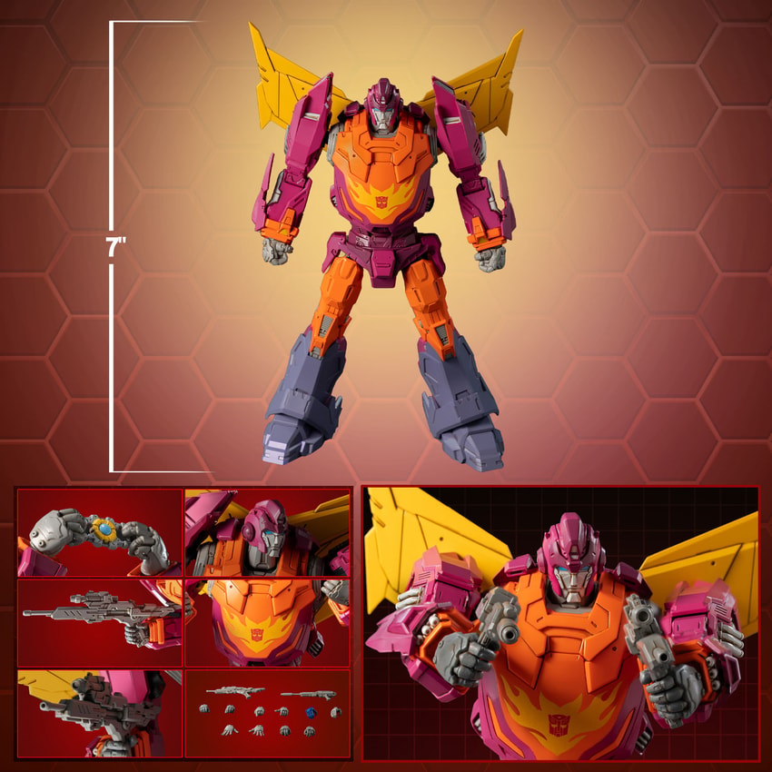 Transformers Hot Rod (1986 Movie Edition) MDLX Action Figure - Prototype Shown View 2