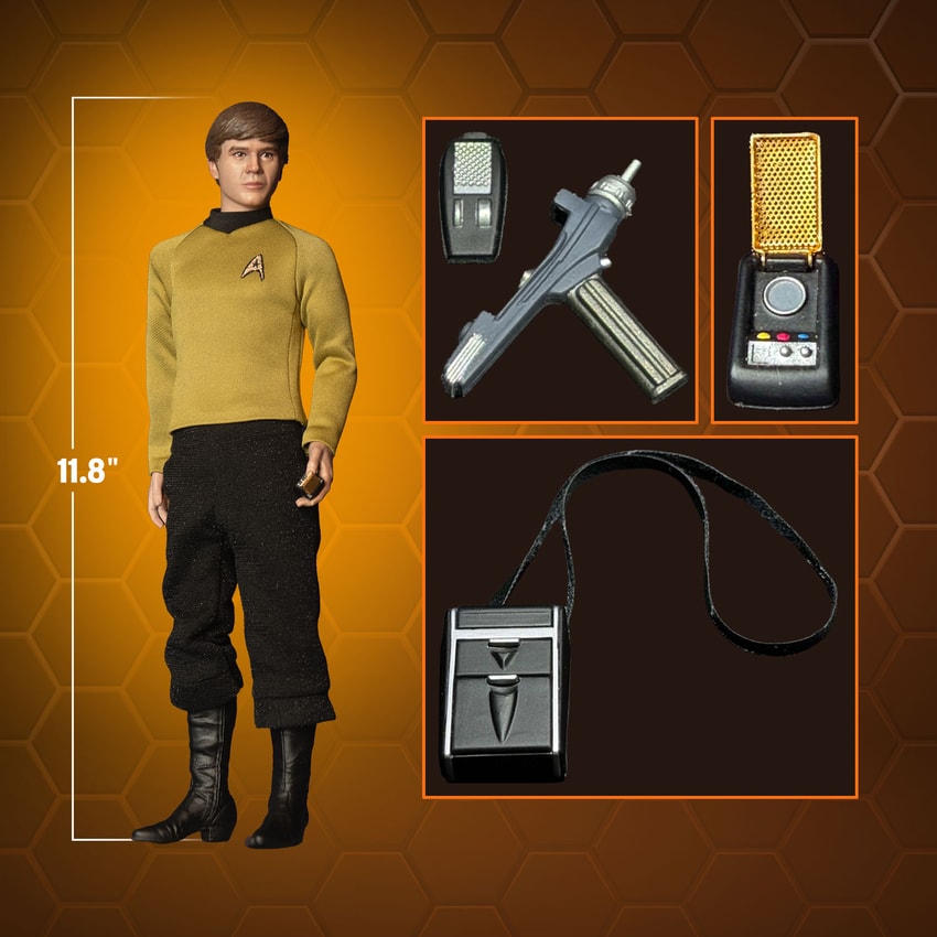 Star Trek Ensign Pavel Chekov Sixth Scale Figure - Prototype Shown View 2