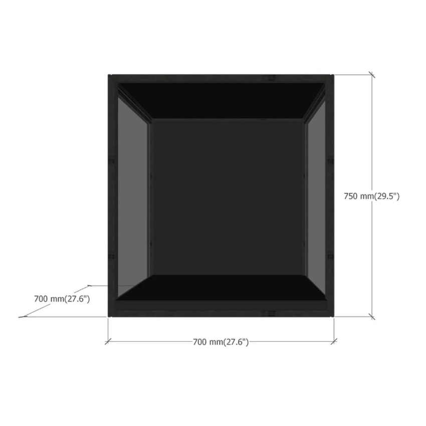 Moduspace MAX70 Display Case - Prototype Shown View 2