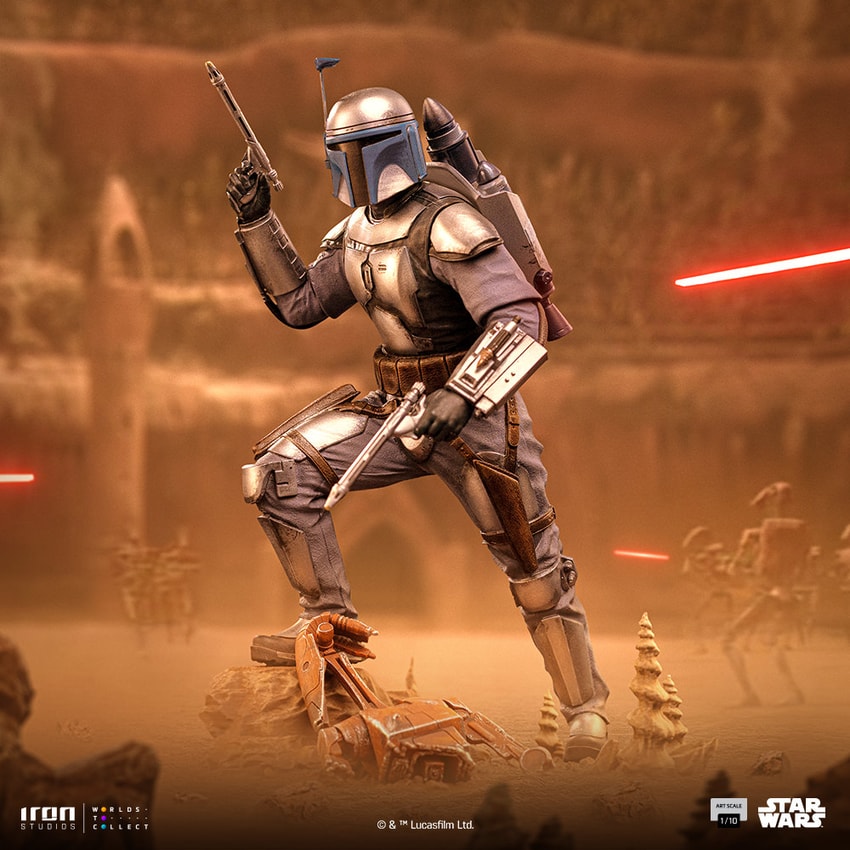 Star Wars Jango Fett 1:10 Scale Statue - Prototype Shown View 1