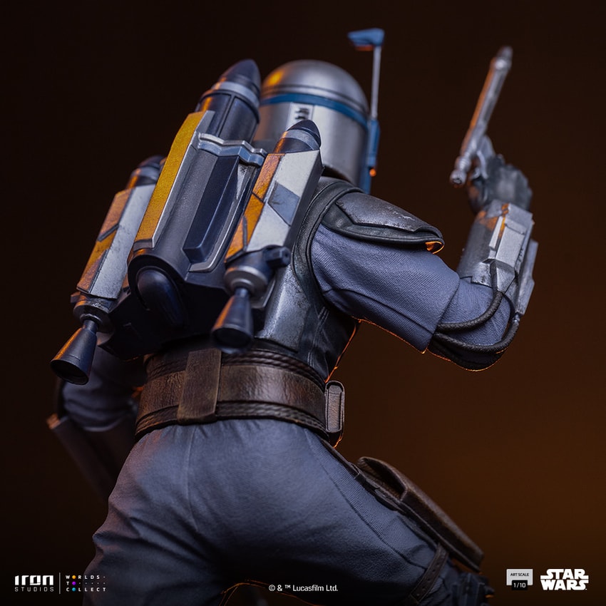 Star Wars Jango Fett 1:10 Scale Statue - Prototype Shown View 5