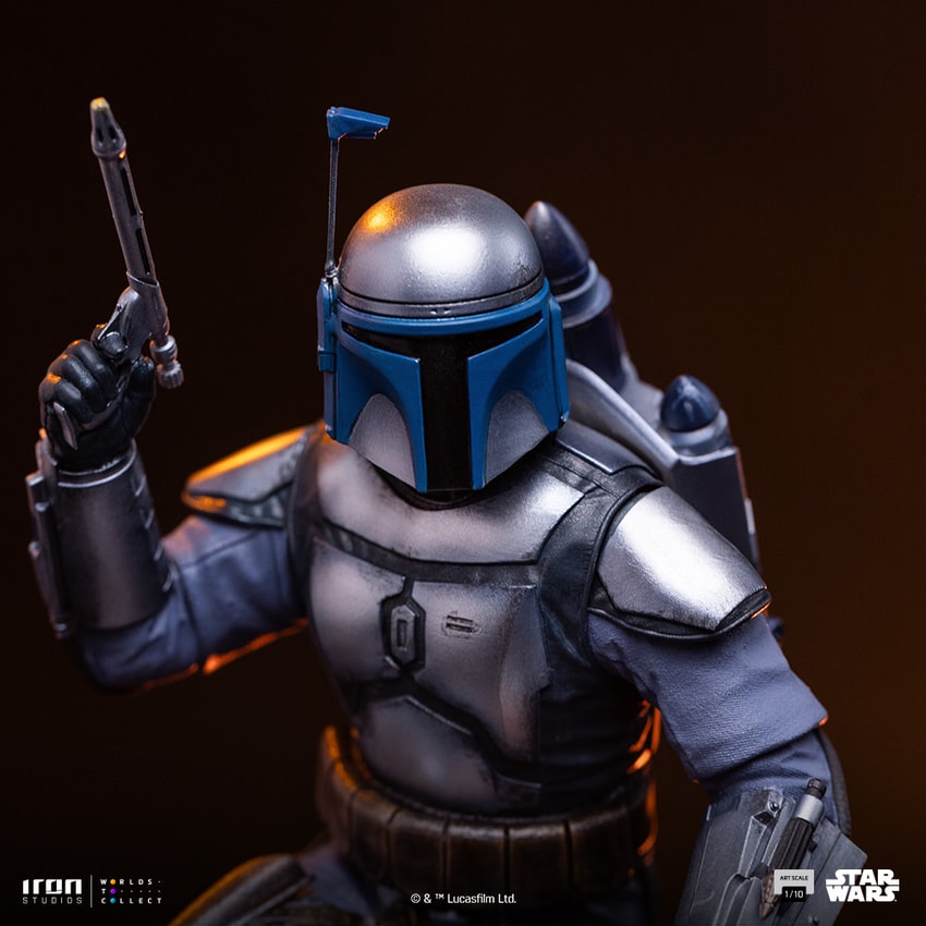 Star Wars Jango Fett 1:10 Scale Statue - Prototype Shown View 6