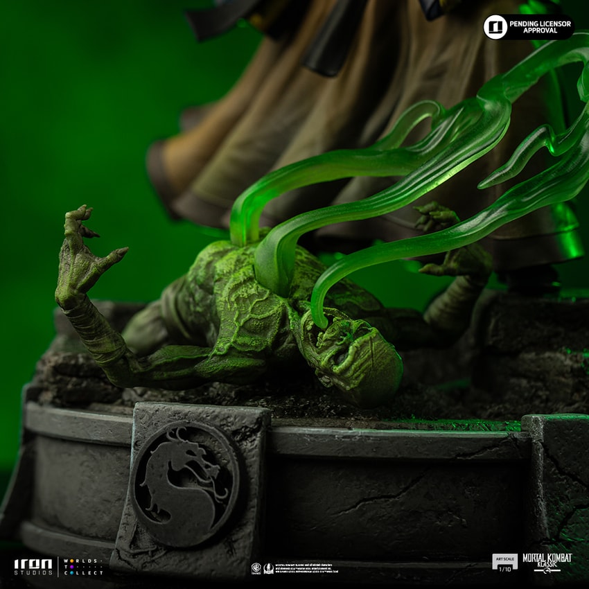 Mortal Kombat Shang Tsung 1:10 Scale Statue - Prototype Shown View 4