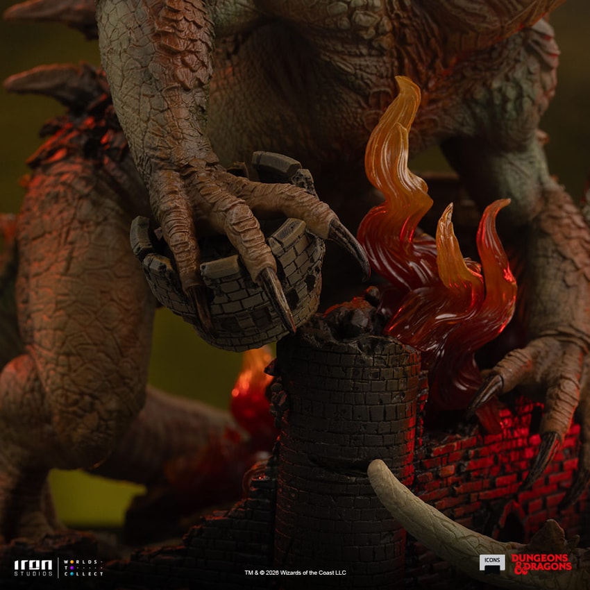 Dungeons & Dragons Tarrasque Statues - Prototype Shown View 5