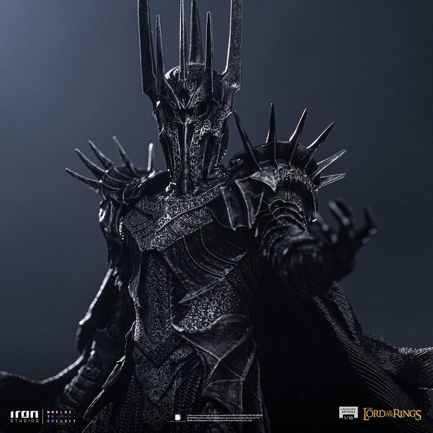 The Lord of the Rings Sauron Unleashed 1:10 Scale Statue - Prototype Shown View 2