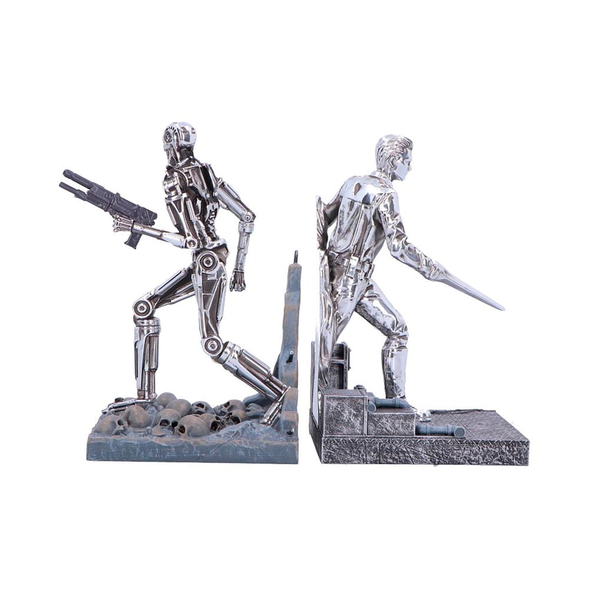 Terminator T-1000 vs T-800 Bookends Office Supplies - Prototype Shown View 5