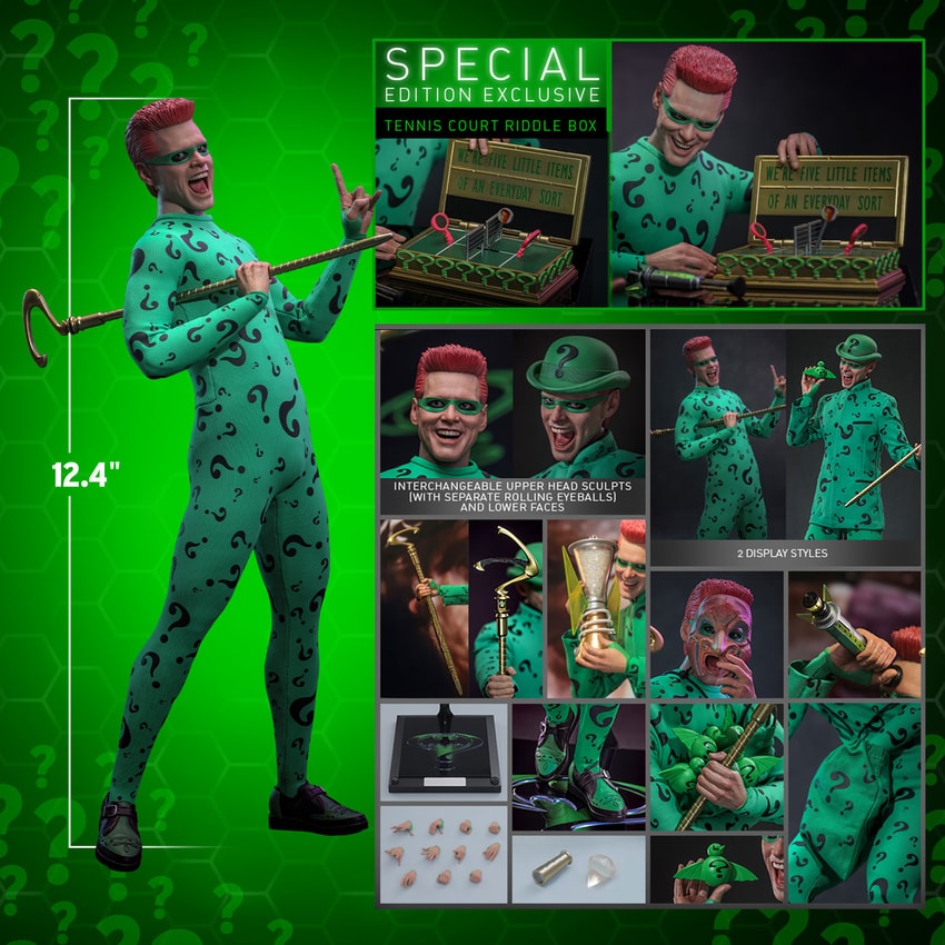 DC Comics The Riddler (Special Edition) Sixth Scale Figure - Prototype Shown View 2