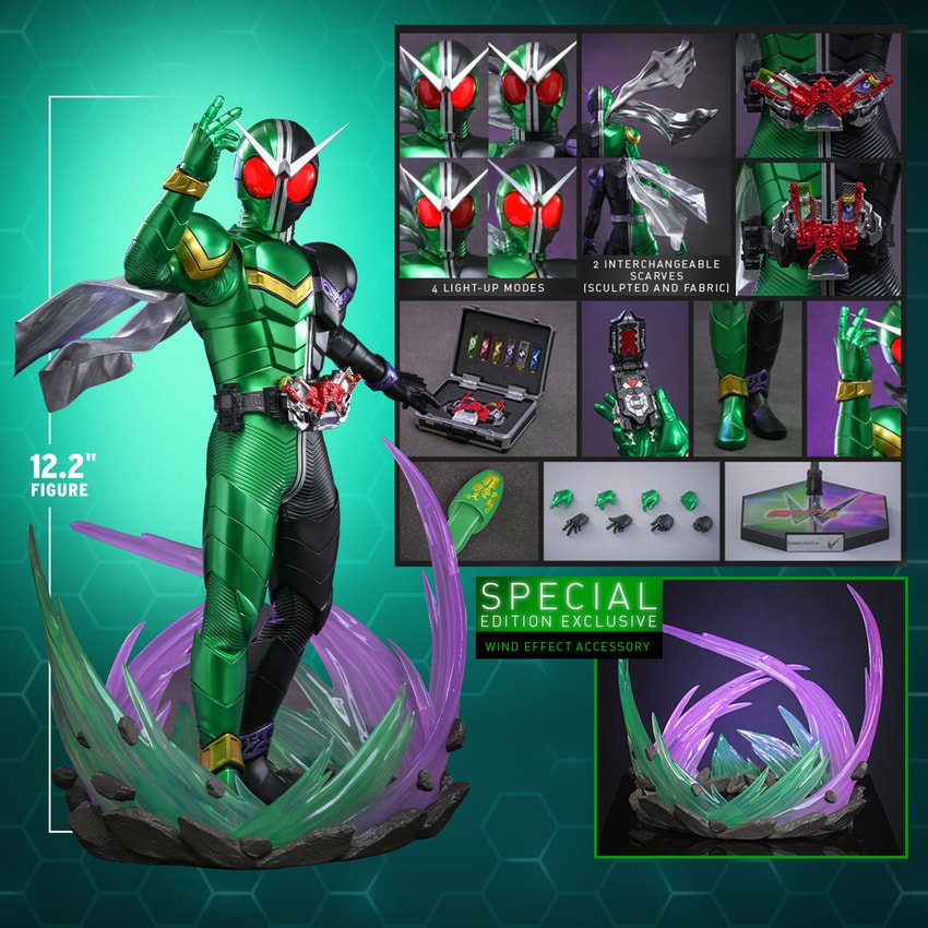 Kamen Rider Kamen Rider W (Special Edition) Sixth Scale Figure - Prototype Shown View 2