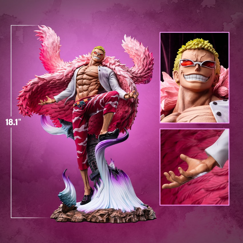 One Piece Donquixote Doflamingo (Echo Version) Statues  Collector Edition - Prototype Shown View 2