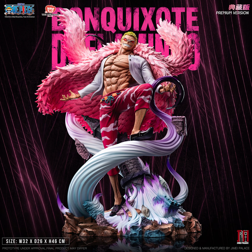 One Piece Donquixote Doflamingo (Premium Version) Statues - Prototype Shown View 1