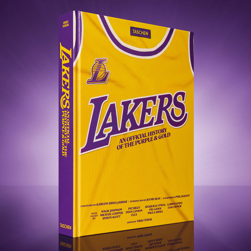 Lakers Lakers. An Official History of the Purple & Gold Book - Prototype Shown View 1