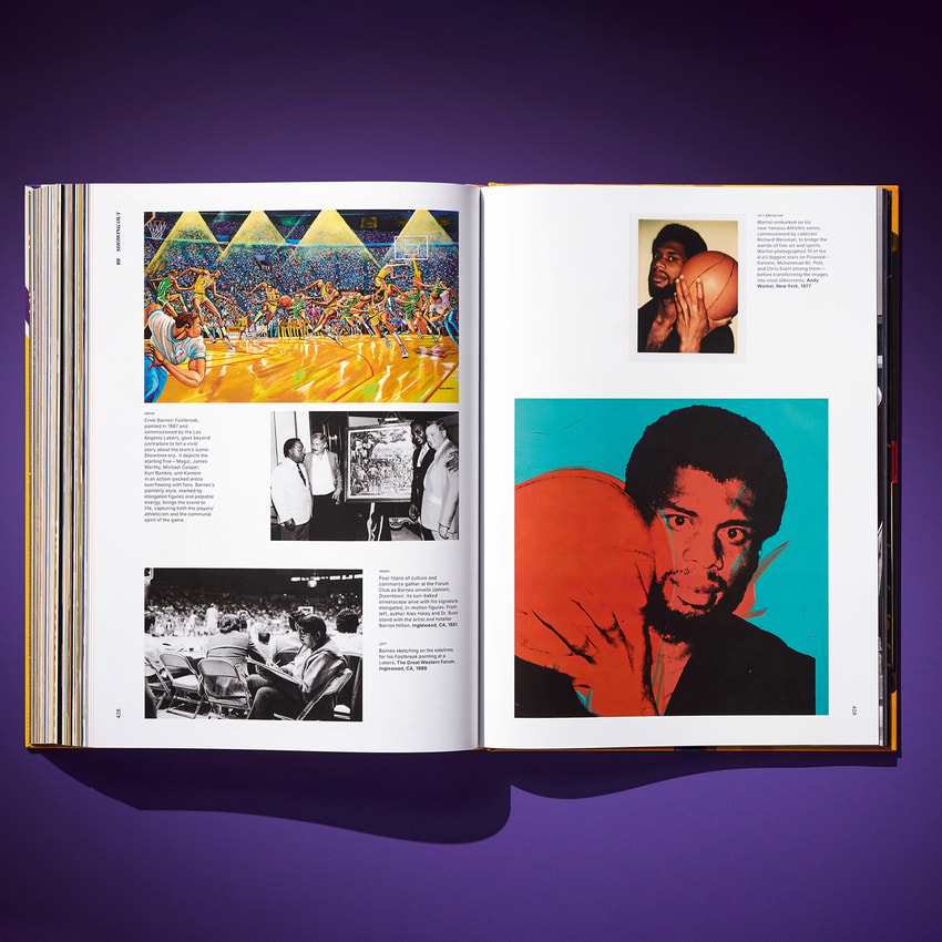 Lakers Lakers. An Official History of the Purple & Gold Book - Prototype Shown View 6