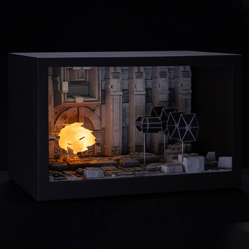 Star Wars Trench Run Mini Scale Diorama - Prototype Shown View 4
