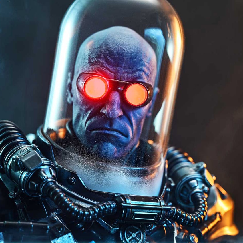 DC Comics Mr. Freeze: Heart of Ice 1:3 Scale Statue  Collector Edition - Prototype Shown View 6
