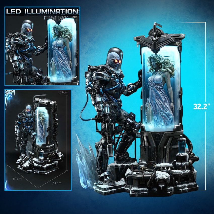 DC Comics Mr. Freeze: Heart of Ice 1:3 Scale Statue  Collector Edition - Prototype Shown View 2