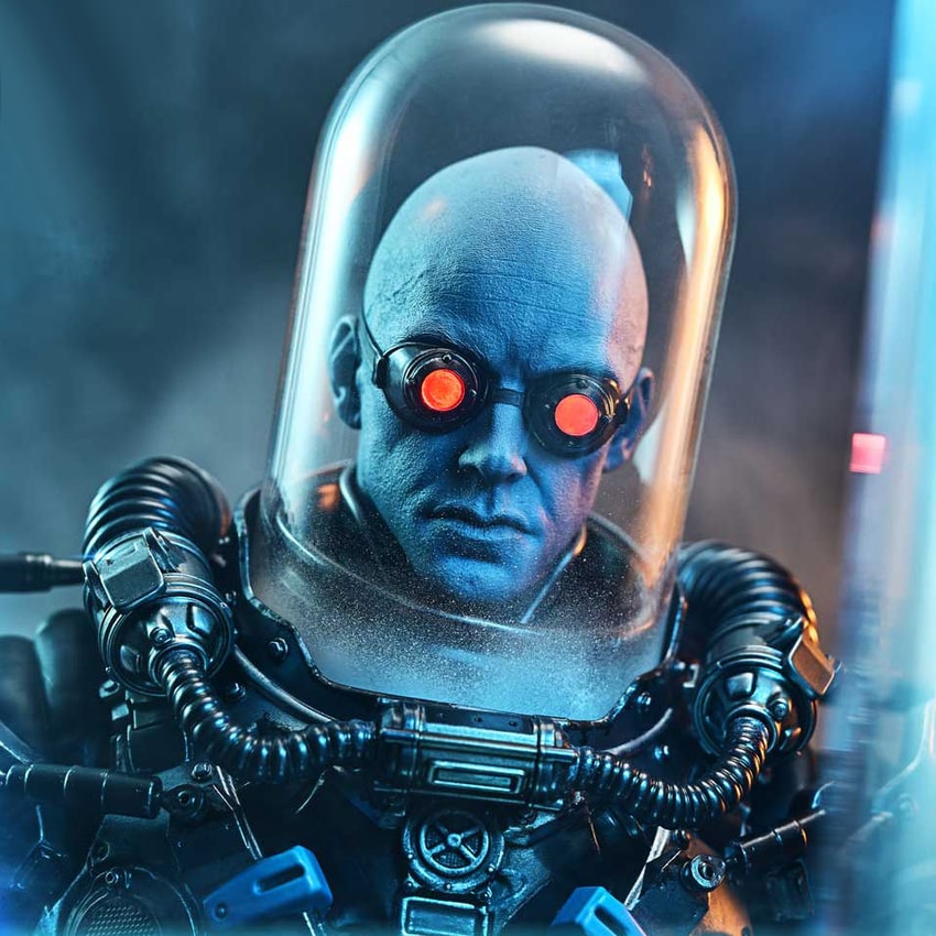 DC Comics Mr. Freeze: Heart of Ice (Deluxe Version) 1:3 Scale Statue - Prototype Shown View 5