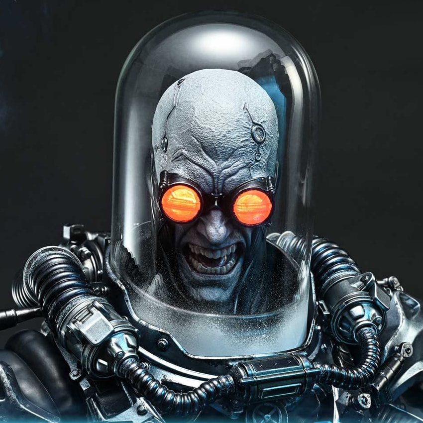 DC Comics Mr. Freeze: Heart of Ice (Deluxe Version) 1:3 Scale Statue - Prototype Shown View 6