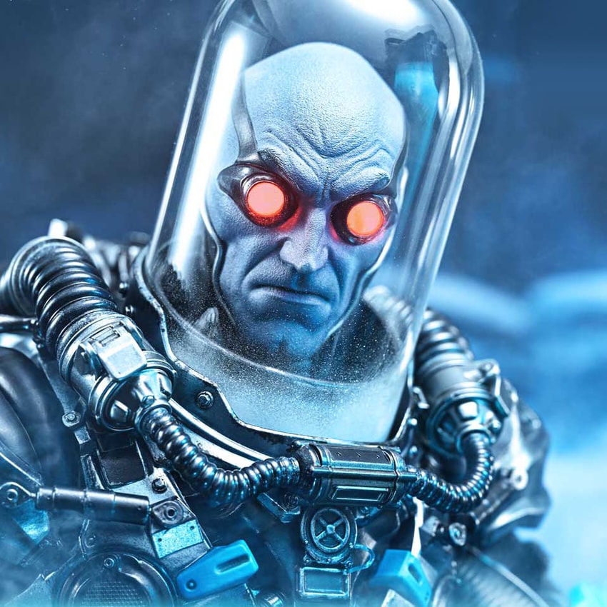 DC Comics Mr. Freeze: Heart of Ice (Deluxe Bonus Version) 1:3 Scale Statue - Prototype Shown View 1
