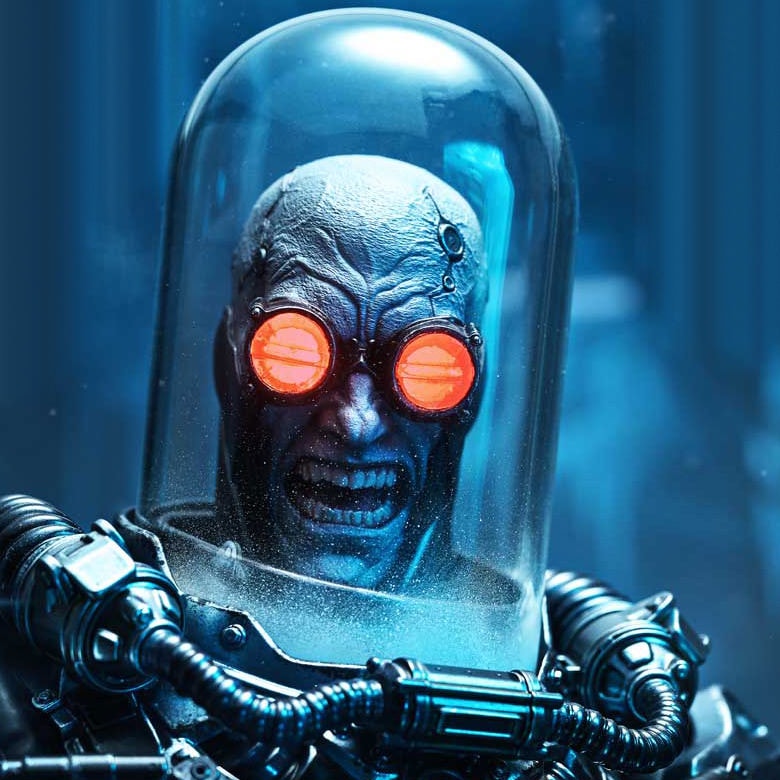 DC Comics Mr. Freeze: Heart of Ice (Deluxe Bonus Version) 1:3 Scale Statue - Prototype Shown View 4