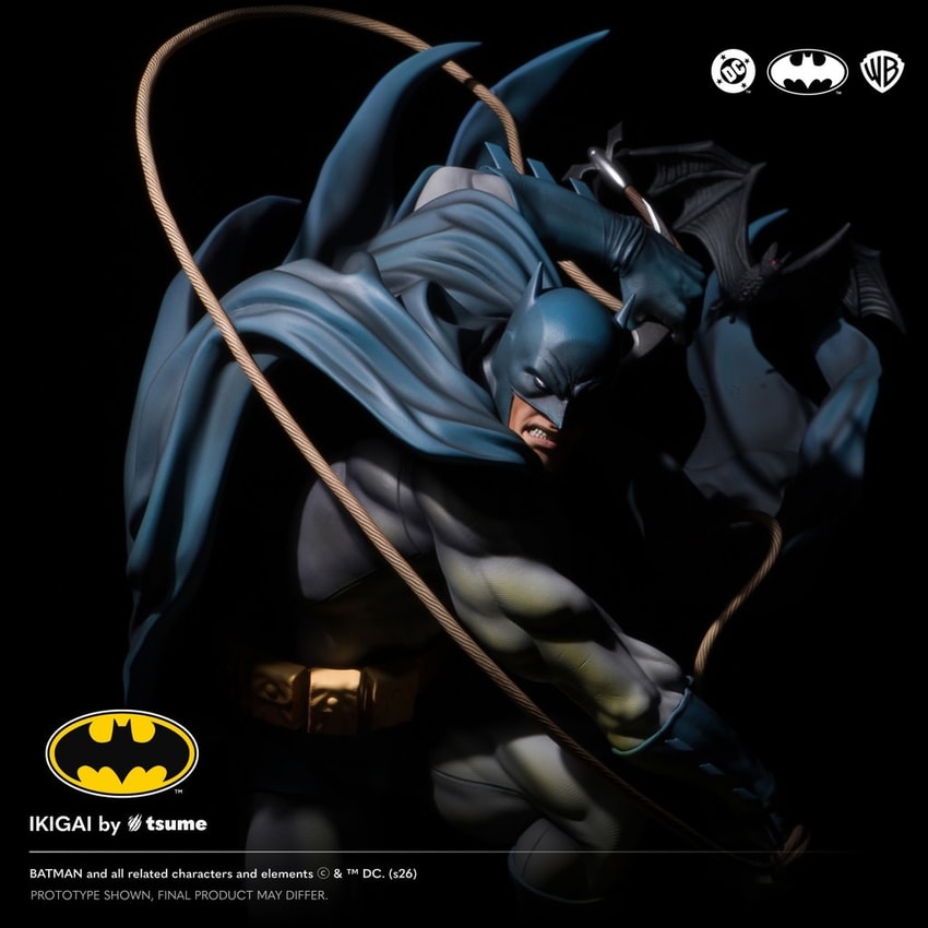 DC Comics Batman IKIGAI Statues - Prototype Shown View 1