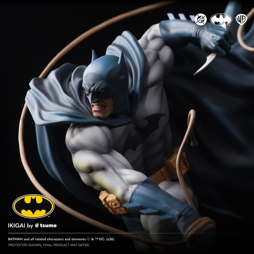DC Comics Batman IKIGAI Statues - Prototype Shown View 5