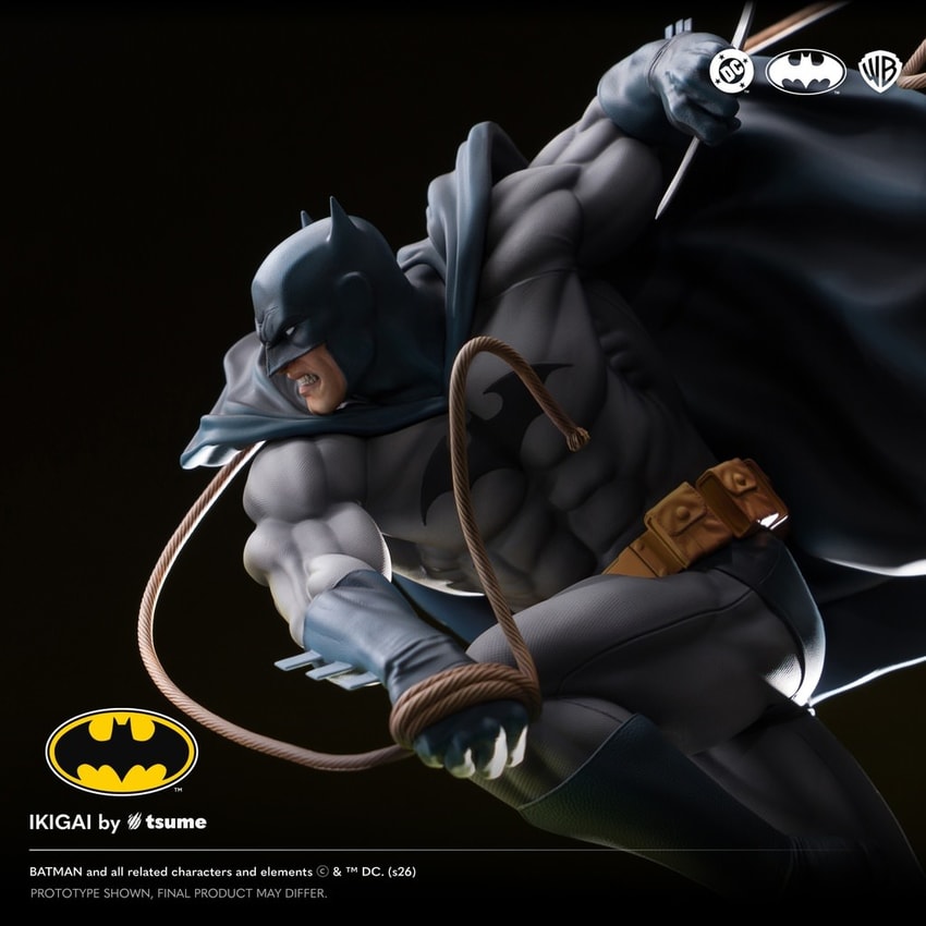 DC Comics Batman IKIGAI Statues - Prototype Shown View 6