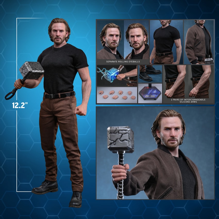 Marvel Steve Rogers Sixth Scale Figure  Collector Edition - Prototype Shown View 2