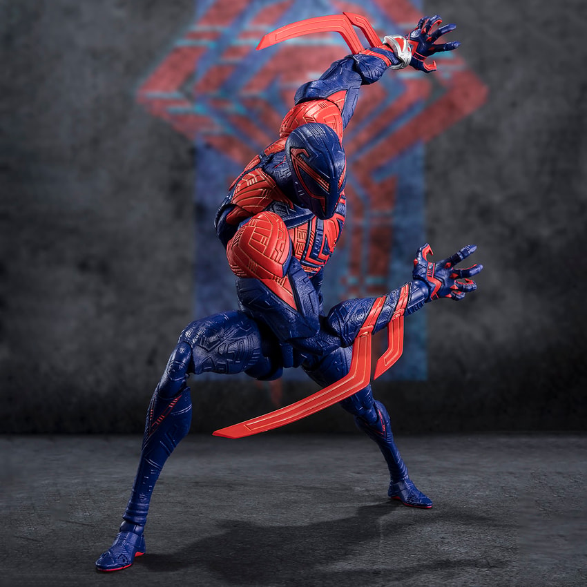 Marvel Spider-Man 2099 -928 Warden of the Multiverse- Action Figure - Prototype Shown View 3