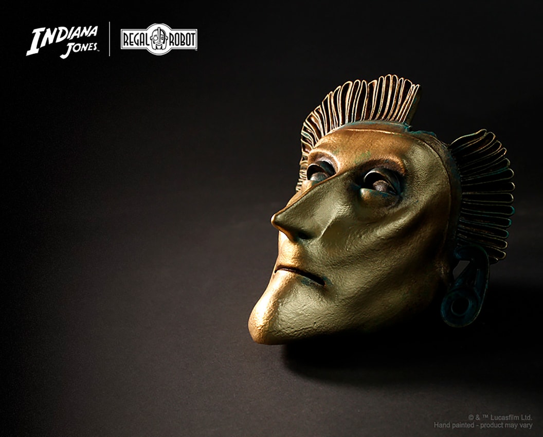 Indiana Jones Mask of Francisco de Orellana Wall Decor - Prototype Shown View 6