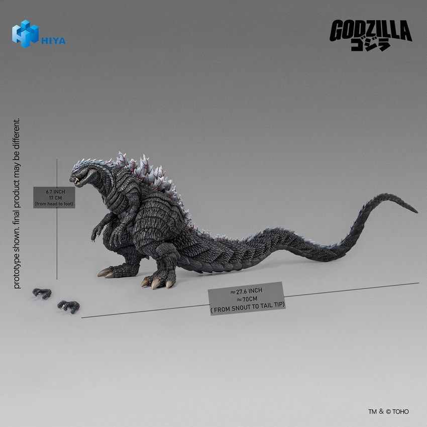 Godzilla Godzilla (Ultima Version) Action Figure - Prototype Shown View 2