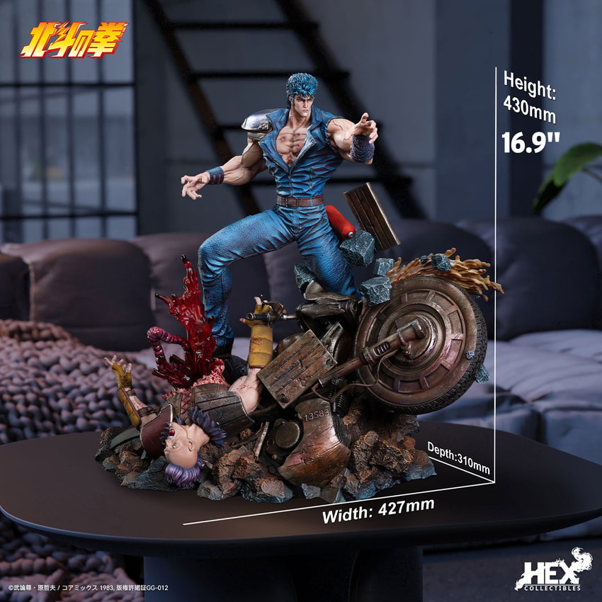 Fist of the North Star Kenshiro Statues - Prototype Shown View 2