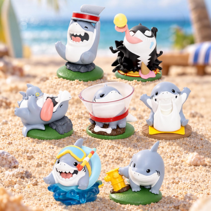 Marvel Jeff the Land Shark Blind Box Set - Prototype Shown View 1