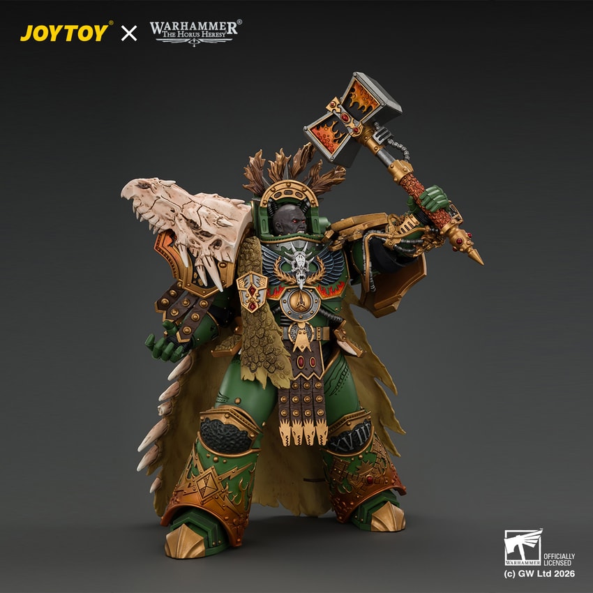 Warhammer 40K Vulkan, Primarch of the XVIIIth Legion Action Figure - Prototype Shown View 5