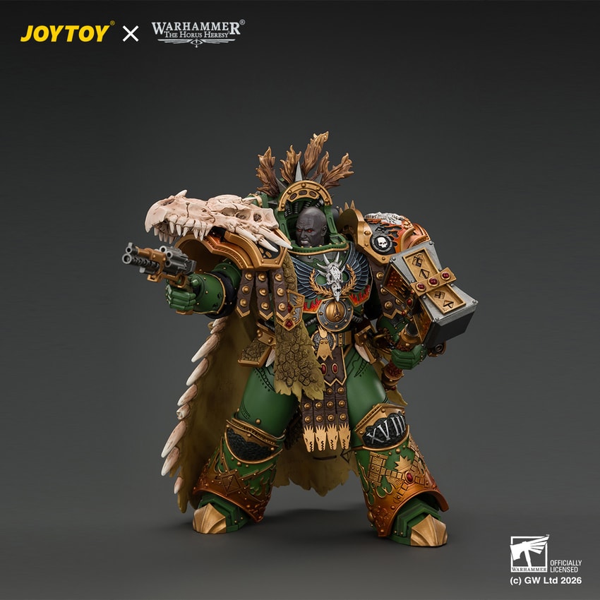 Warhammer 40K Vulkan, Primarch of the XVIIIth Legion Action Figure - Prototype Shown View 6
