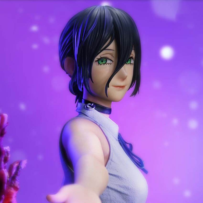 Chainsaw Man REZE/BOMB Quarter Scale Statue - Prototype Shown View 5