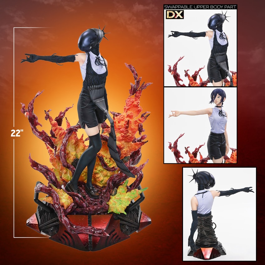 Chainsaw Man REZE/BOMB (Deluxe Version) Quarter Scale Statue - Prototype Shown View 2