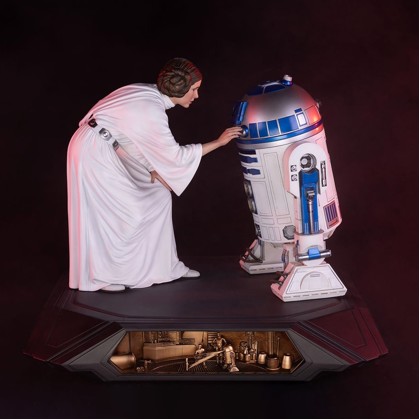 Star Wars Princess Leia Statues - Prototype Shown View 1