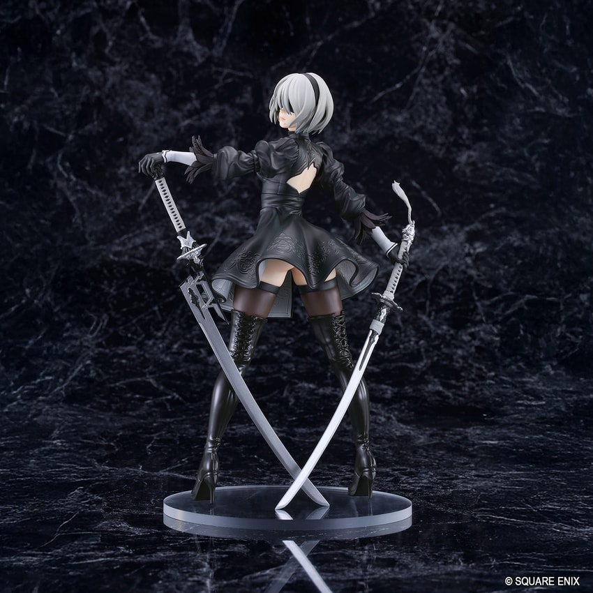 NieR: Automata 2B (YoRHa No.2 Type B) Collectible Figure - Prototype Shown View 1