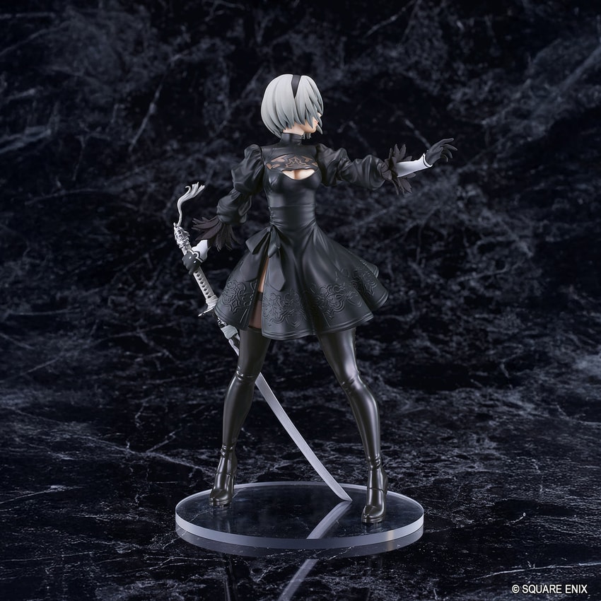 NieR: Automata 2B (YoRHa No.2 Type B) Collectible Figure - Prototype Shown View 3