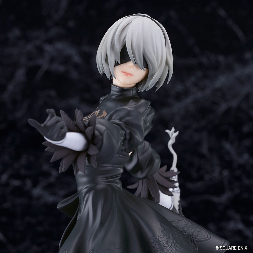 NieR: Automata 2B (YoRHa No.2 Type B) Collectible Figure - Prototype Shown View 6