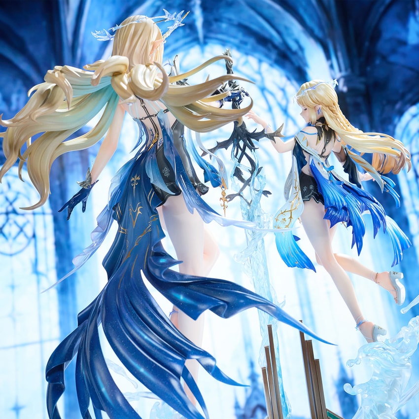 Wuthering Waves Fleurdelys & Cartethyia (Collector’s Edition) Statues - Prototype Shown View 4