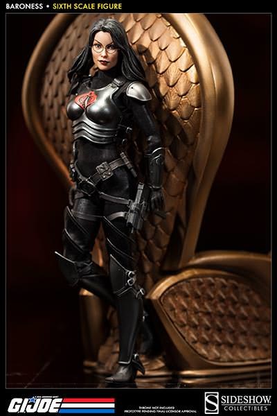 G.I. Joe Baroness Sixth Scale Figure  (Prototype Shown) View 1