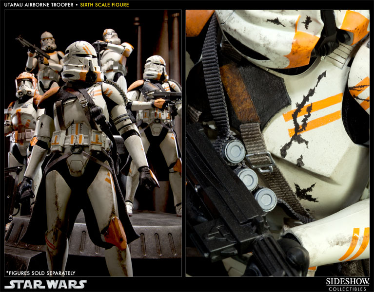 Star Wars Utapau Airborne Trooper Sixth Scale Figure  Collector Edition View 9