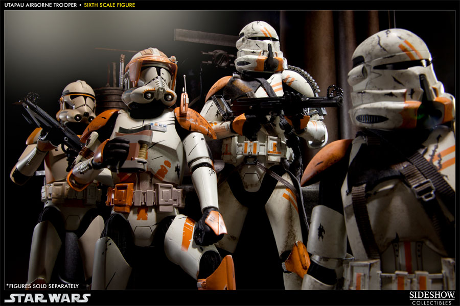 Star Wars Utapau Airborne Trooper Sixth Scale Figure  Collector Edition View 14